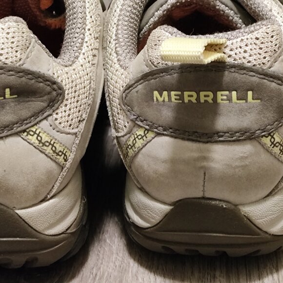 Merrell Siren Sport Olive Women's Size 6 Hiking Shoes Vibram Sneakers Camping - Picture 2 of 7